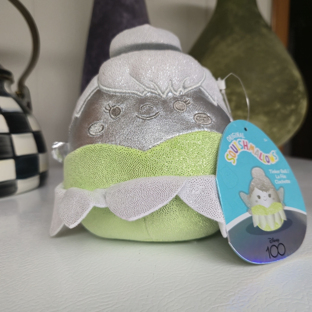 Disney 100th Anniversary Squishmallow Tinkerbell 5" - Limited Edition Plush